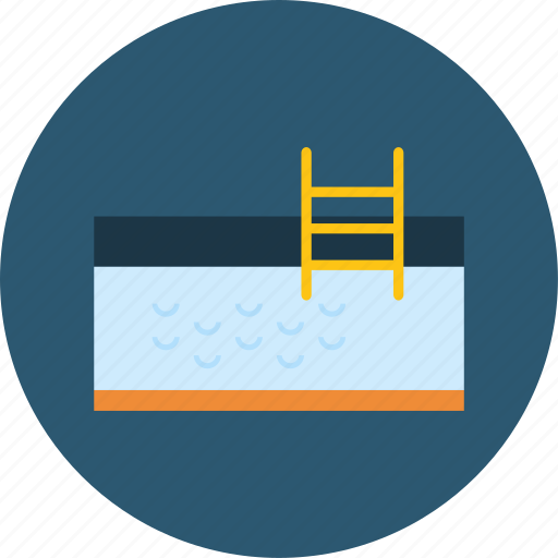 Hotel, ladder, pool, sports, summertime, swimming, water icon - Download on Iconfinder