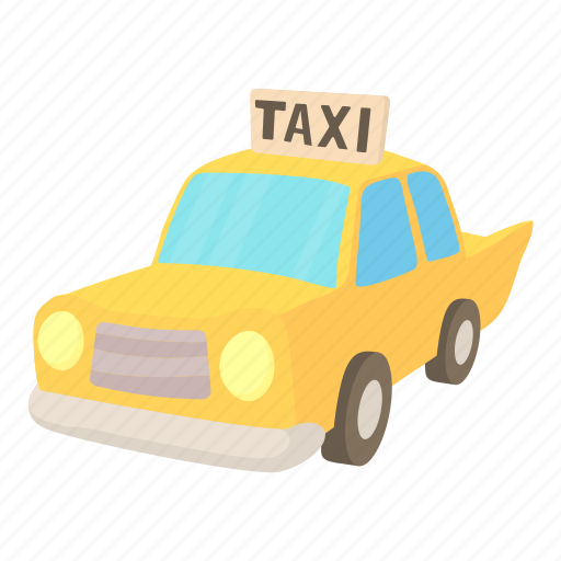Car, cartoon, object, taxi, transport, travel, vehicle icon - Download on Iconfinder