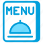 menu, food, tray, list, schedule 