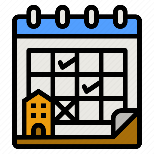 Booking, reservation, calendar, time, date icon - Download on Iconfinder