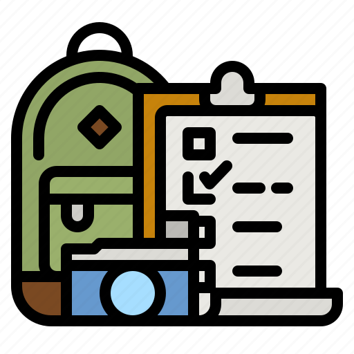 Backpack, travel, bag, luggage, camping icon - Download on Iconfinder