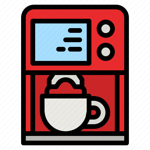 Coffee, machine, drink, caffeine, espresso icon - Download on Iconfinder