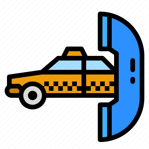 Taxi, road, vechicle, transportation, service icon - Download on Iconfinder