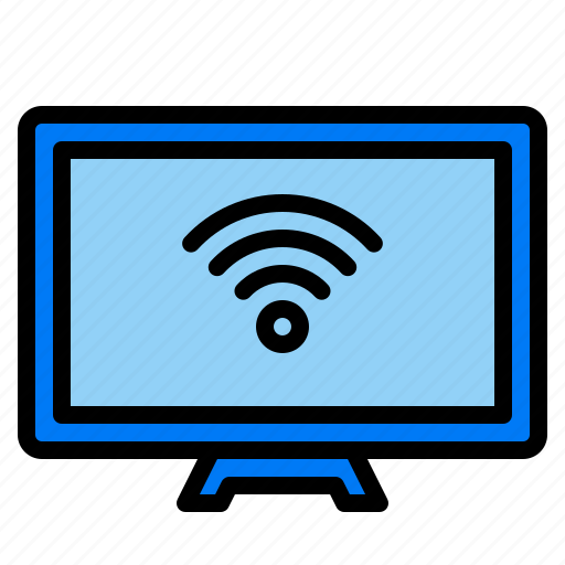 Tv, wifi, smart, box, monitor icon - Download on Iconfinder
