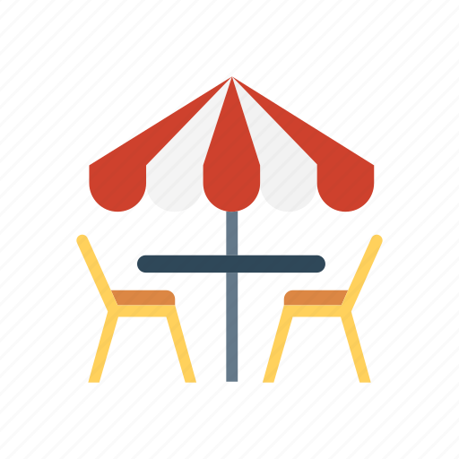 Chair, interior, table, umbrella icon - Download on Iconfinder