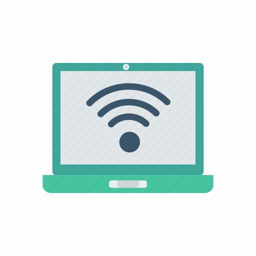 Device, internet, laptop, wifi icon - Download on Iconfinder