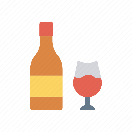 Bottle, champagne, glass, wine icon - Download on Iconfinder