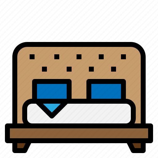 Bed, double, hotel, room icon - Download on Iconfinder