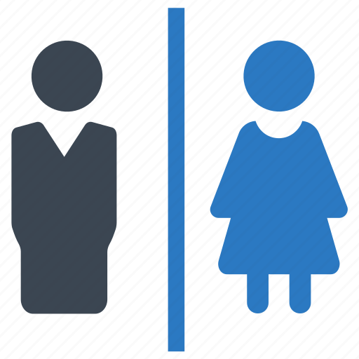 Female, male, toilet icon - Download on Iconfinder