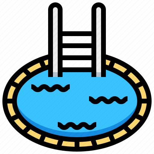 Pool, relax, swim, vacation, water icon - Download on Iconfinder