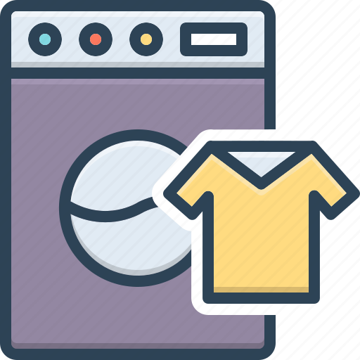 Clothes, electronic, house work, housekeeping, laundry, wash, washing machine icon - Download on Iconfinder