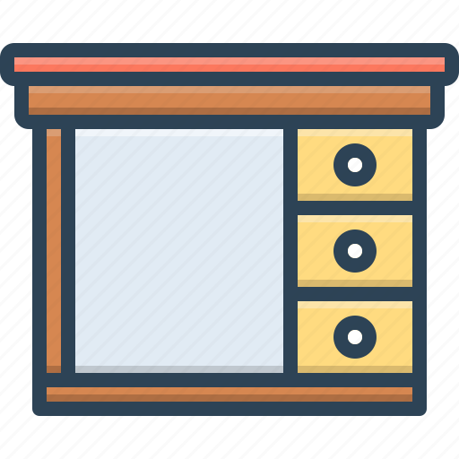 Cabinet, closet, cupboard, furniture, safety desk, shelf, wardrobe icon - Download on Iconfinder
