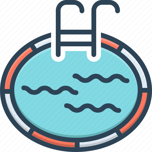 Bathing, inflatable, pool, swim, swimming, swimming pool, water icon - Download on Iconfinder