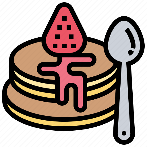 Breakfast, dessert, fruit, healthy, pancakes icon - Download on Iconfinder