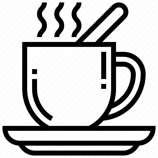 Beverage, caf, coffee, milk, shop icon - Download on Iconfinder