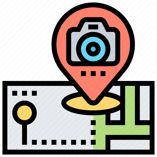 Attraction, destination, direction, map, tourist icon - Download on Iconfinder