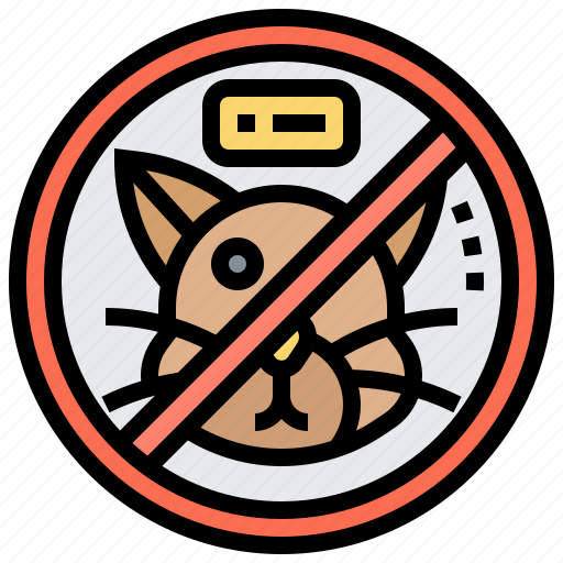 Banned, disallow, forbidden, pet, prohibit icon - Download on Iconfinder