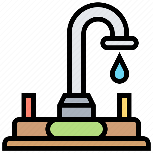 Adjustable, cold, hot, taps, water icon - Download on Iconfinder