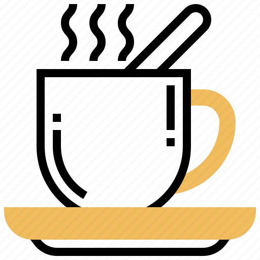 Beverage, caf, coffee, milk, shop icon - Download on Iconfinder