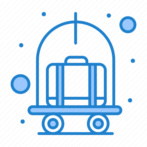 Cart, hotel, luggage, trolley icon - Download on Iconfinder