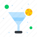 cocktail, glass, juice