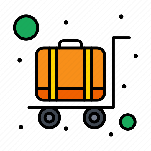 Cart, hotel, luggage, service icon - Download on Iconfinder
