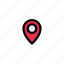 gps, location, map, marker, pin 