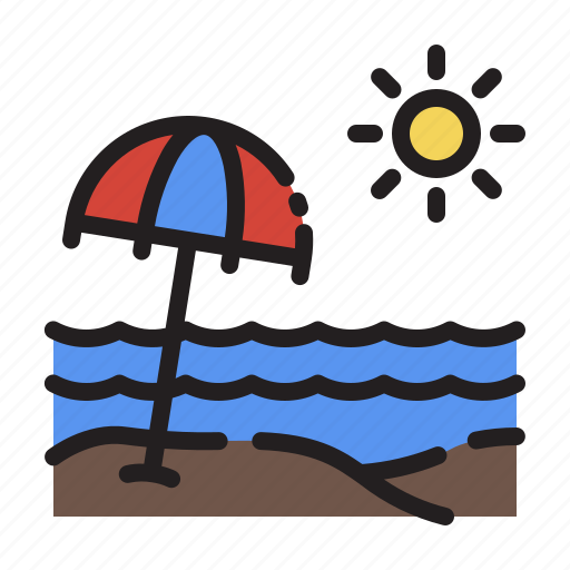 Beach, summer, vacation, holiday, sea icon - Download on Iconfinder