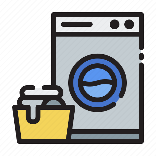Laundry, washing, machine icon - Download on Iconfinder