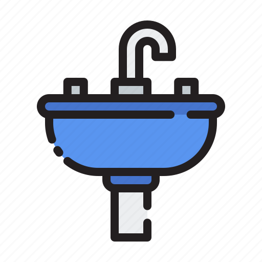 Sink, bathroom, shower, bath icon - Download on Iconfinder
