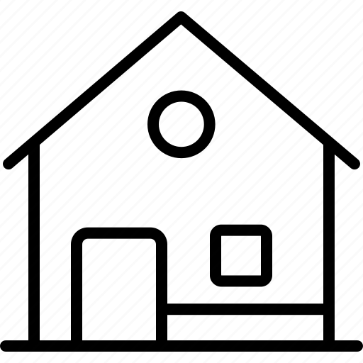 Architecture, building, construction, cottage, home, house, residential icon - Download on Iconfinder