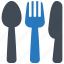 cutlery, fork, kitchenware, knife, spoon 