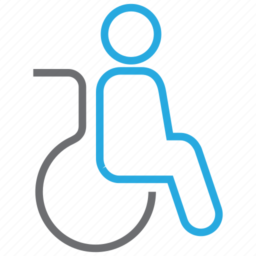 Disabled, disability, disable, handicap, wheelchair, hospital, patient icon - Download on Iconfinder
