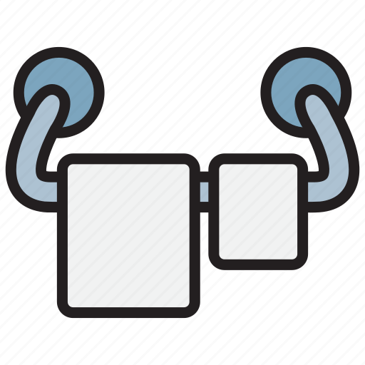 Hanger, bath, clothes, towel icon - Download on Iconfinder