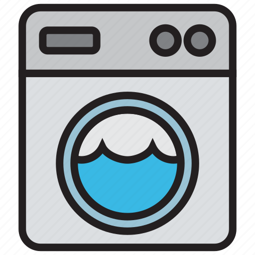 Laundry, clothes, clothing, machine, washing icon - Download on Iconfinder