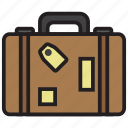 luggage, bag, baggage, suitcase, travel