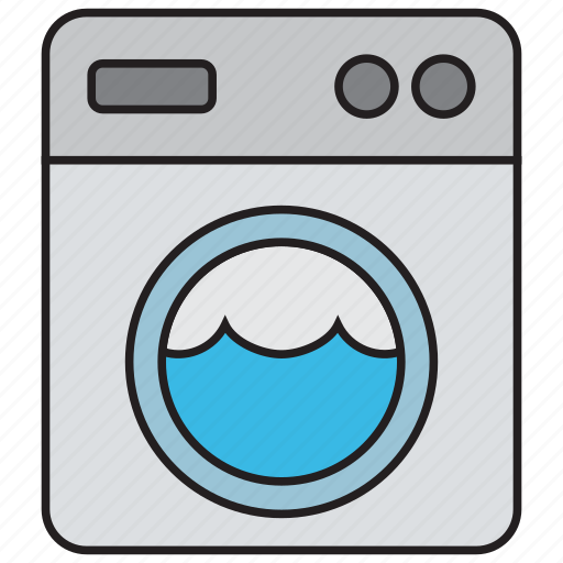 Laundry, clothes, clothing, machine, washing, fashion, clean icon - Download on Iconfinder