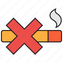 smoking, cigarette, forbidden, prohibited, sign, smoke