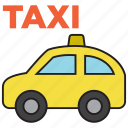 taxi, cab, car, transport, vehicle, travel