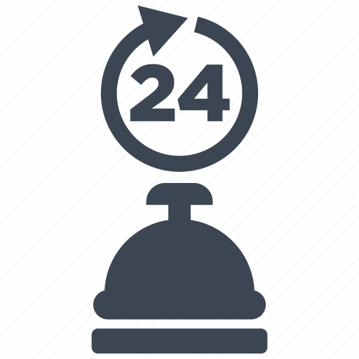 Bell, hotel, service, reception icon - Download on Iconfinder
