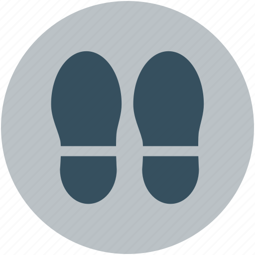 Footsteps, hotel service, human foot steps, slippers, steps icon - Download on Iconfinder