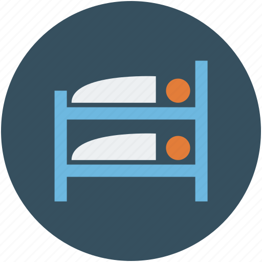 Bunk bed, furniture, hotel, sleep, sleeping icon - Download on Iconfinder
