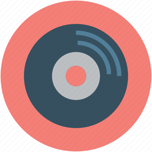 Audio, audio record, music, record, retro, video, vintage icon - Download on Iconfinder