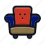 chair, couch, furniture, sofa 