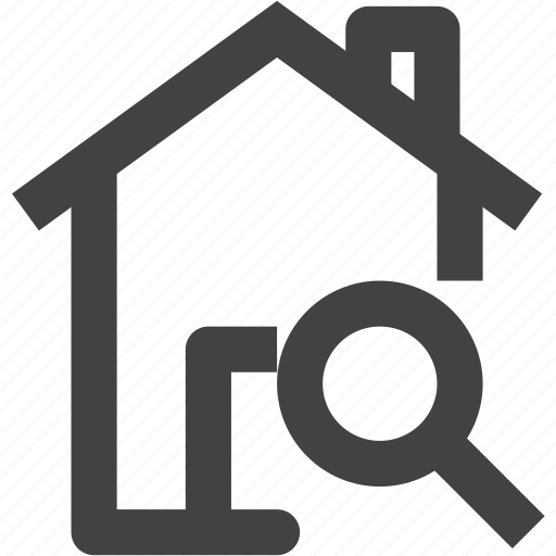 Estate, home, house, real, search icon - Download on Iconfinder