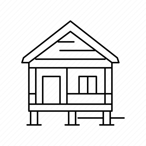 Bungalow, house, constructions, townhome, mobile, home, urban icon - Download on Iconfinder