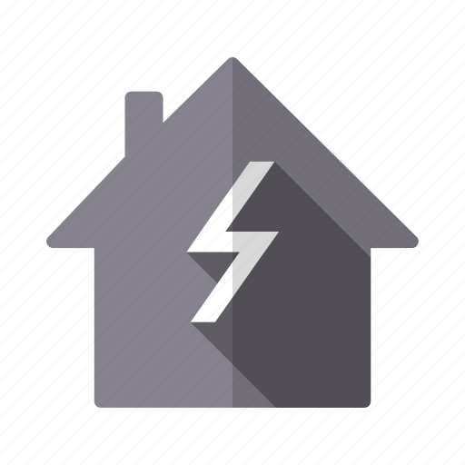Electricity, energy, home, house, power, property, real estate icon - Download on Iconfinder