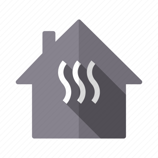 Heat, heating, home, house, insulation, property, real estate icon - Download on Iconfinder