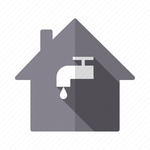 Home, house, property, real estate, supply, tap, water icon - Download on Iconfinder