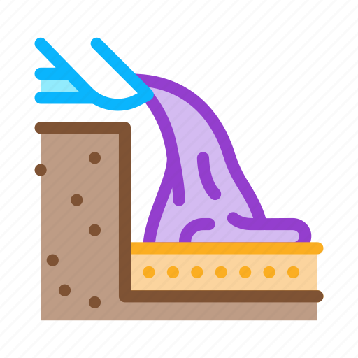 Base, brick, broken, building, concrete, foundation, pouring icon - Download on Iconfinder